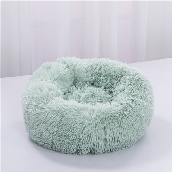 A cozy Green Cat Bed 