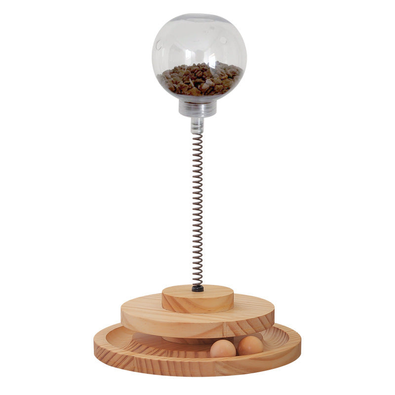 Cat Treats Dispenser Turntable Small Hole 