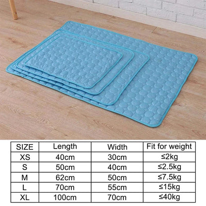 Cooling Dog Mat Sizes 