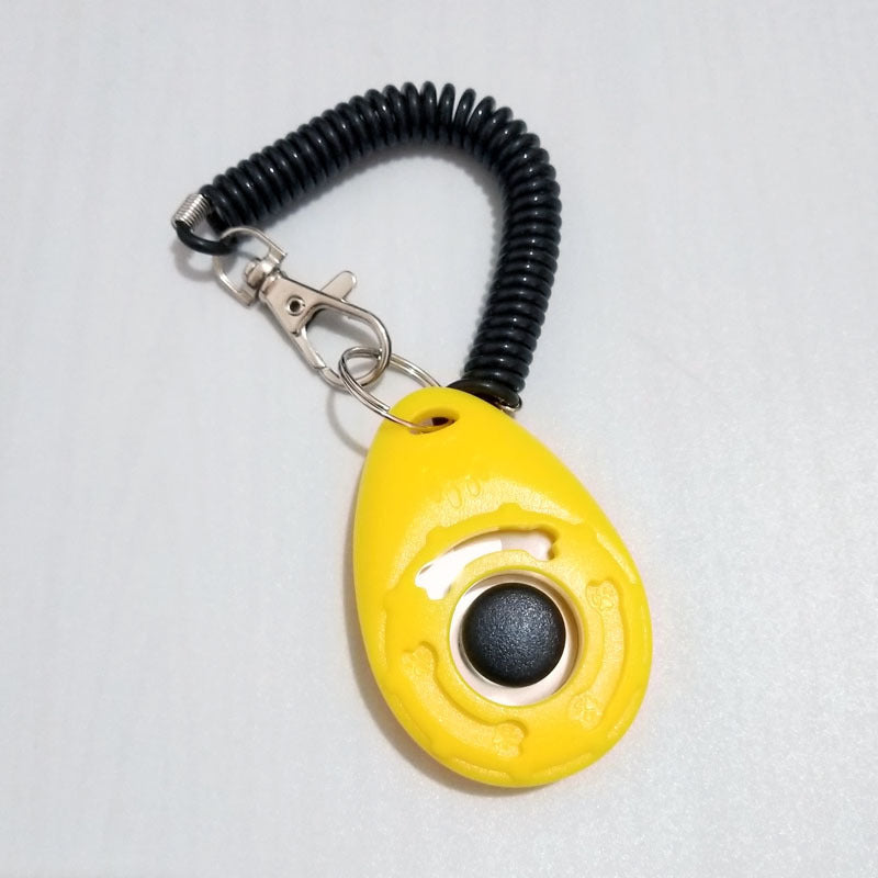 Dog Clicker in yellow