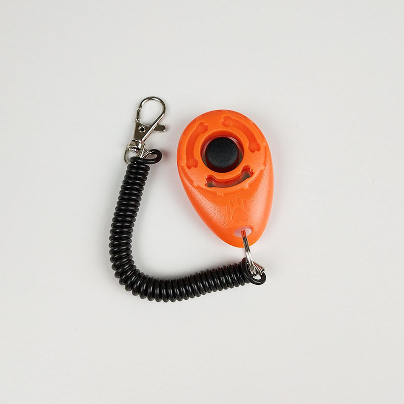 Dog Clicker in orange 