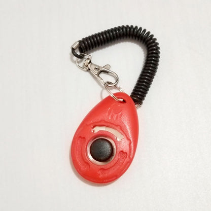 Dog Clicker in Red 