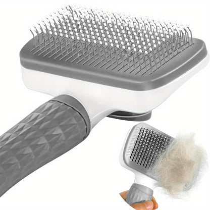 Dog Grooming brush graphic to show the effectiveness 