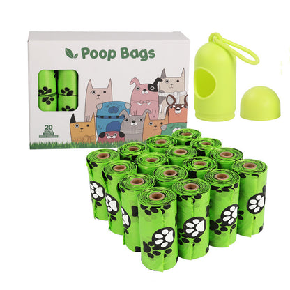 Dog Poop Bags times 20 with holder 