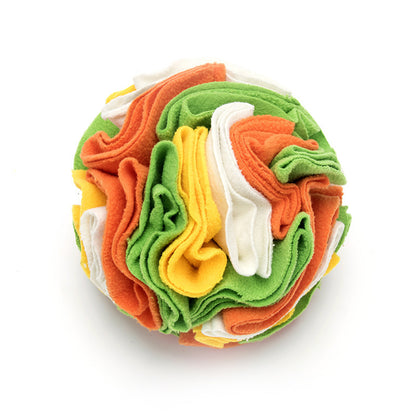 Colourful Snuffle Ball Toy 