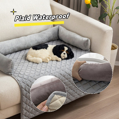 Dog Sofa Bed, Waterproof and comfortably protecting your sofa while pampering your pet. 