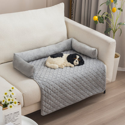 Dog Sofa Bed, Waterproof and comfortably protecting your sofa while pampering your pet. 