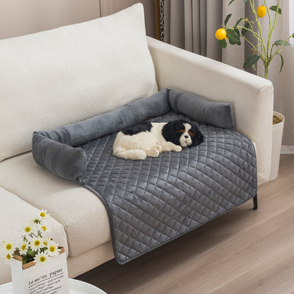 Dog Sofa Bed, Waterproof and comfortably protecting your sofa while pampering your pet. 