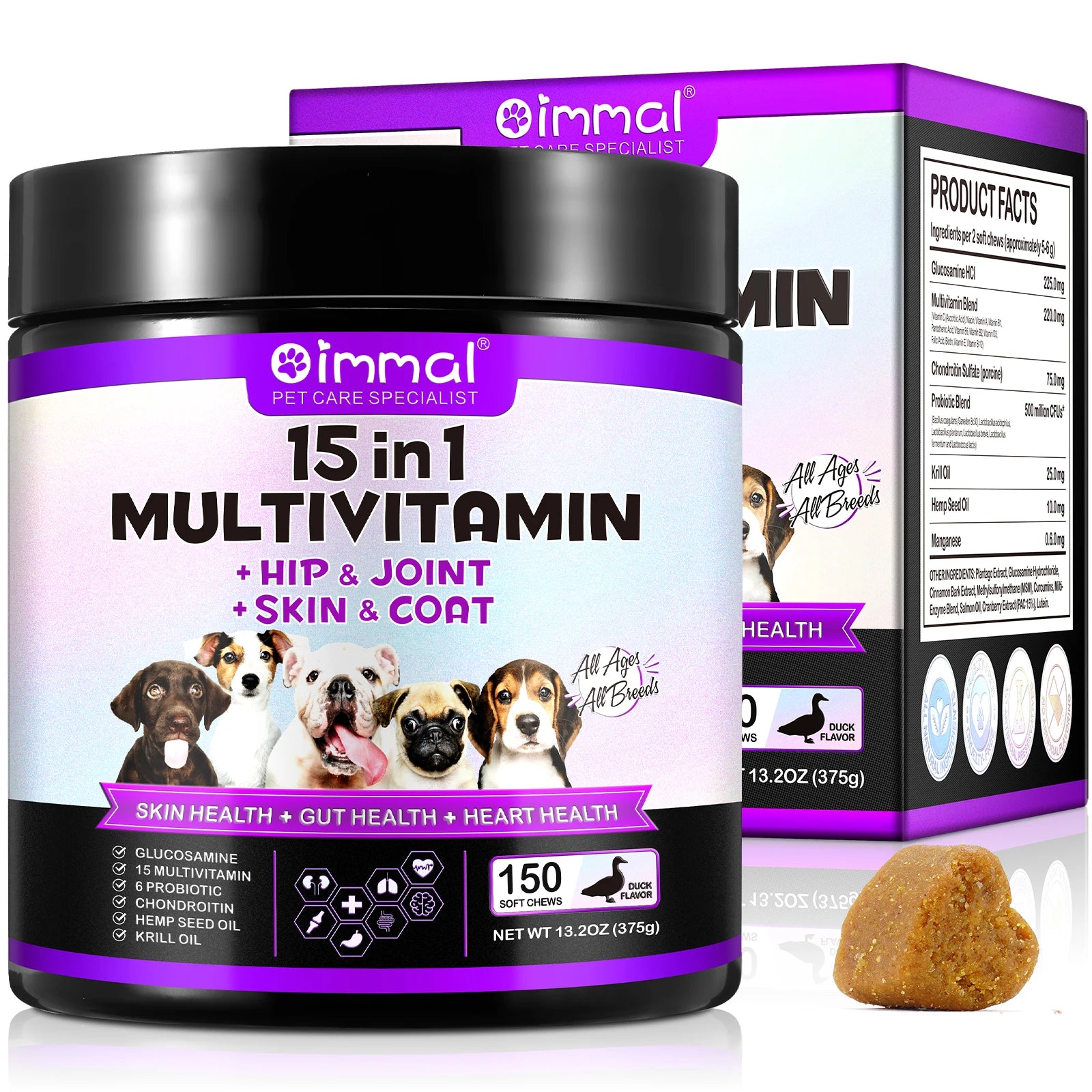 Dog Vitamins by Cat Woof 