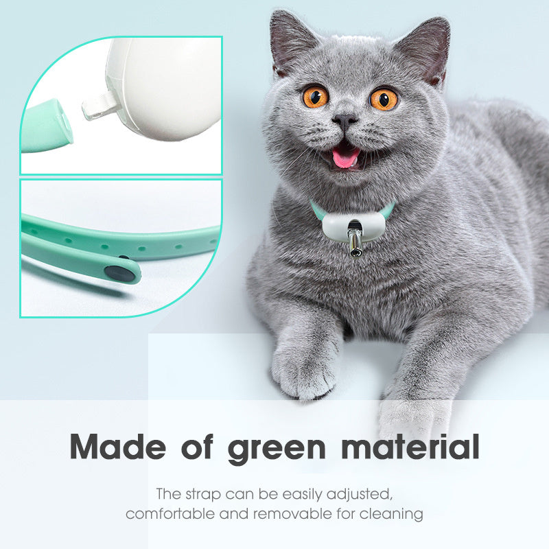 Laser Cat Collar, made from environmentally friendly materials 