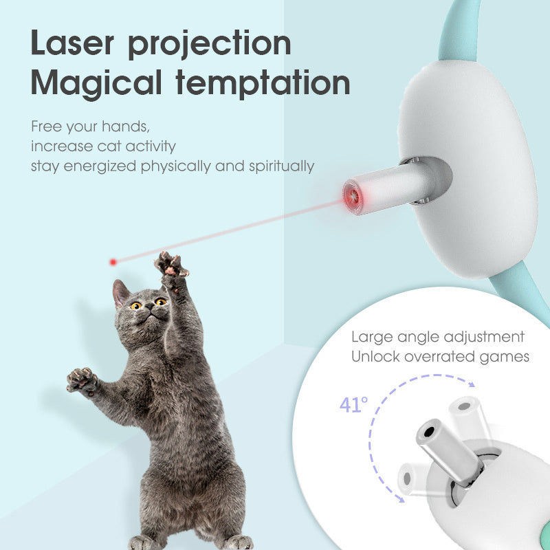 Laser Cat Collar for cats its playful !