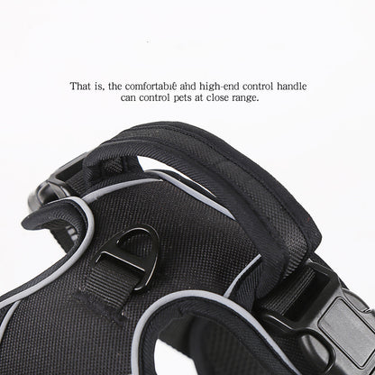 Durable no pull dog harness designed for comfort and control during walks.