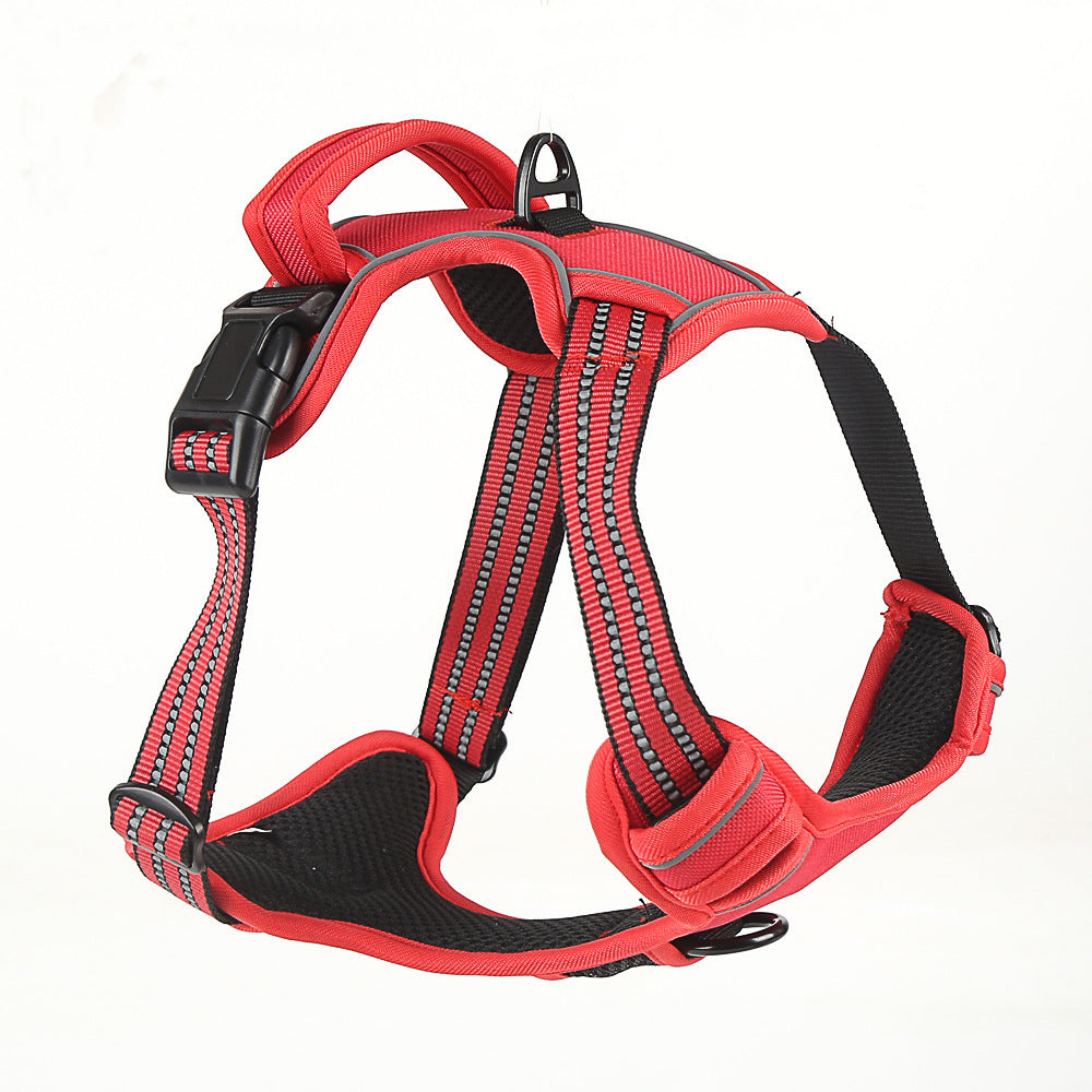 Durable no pull dog harness designed for comfort and control during walks.