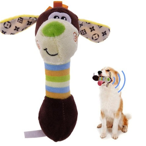 squeaky chew toy for a friendly dog 