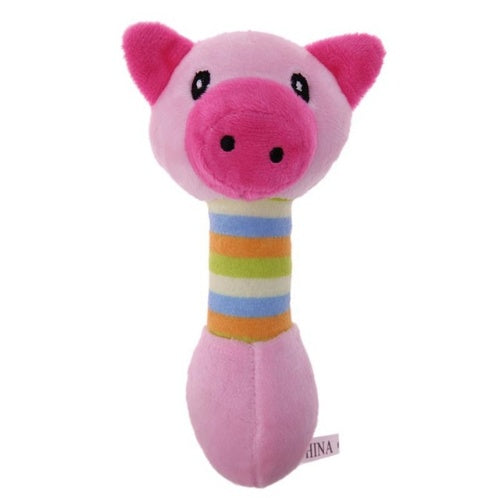 squeaky chew toy pig 